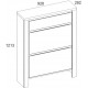 Тумба для обуви Таурус 2D1S
