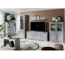 Шкаф с витриной 2V2D1S VALENCIA (Валенсия)