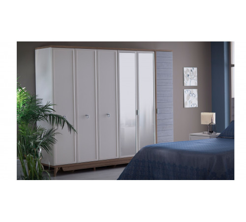 Шкаф платяной Мавенна (Mavenna) 6-х дверный