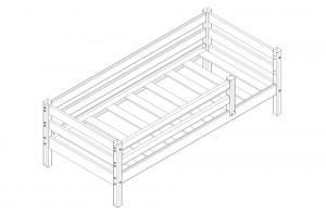 Детская кровать Соня Вариант-3
