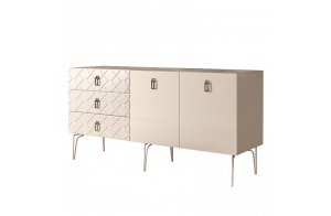 Комод для гостиной Богемия Фарфале (Bogemia Farfalle) БМКМ-4(Fa)