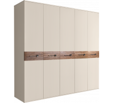 Пятистворчатый шкаф для одежды Богемия Вуд (Bogemia Wood) БМШ2/5 (Wo)