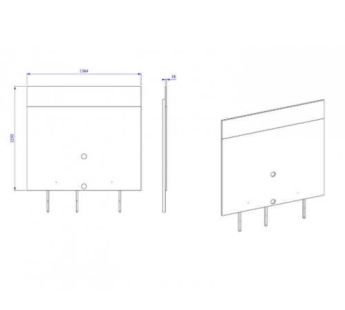 Панель для ТВ Мавенна (Mavenna)
