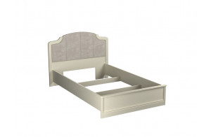 Кровать Люкс 1200, Сиена Береза бежевая