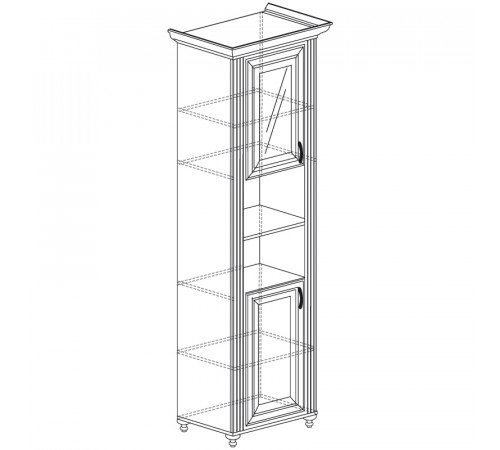 Шкаф комбинированный Ралли 854