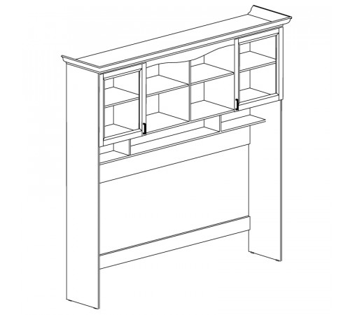 Надставка для кровати Прованс 405