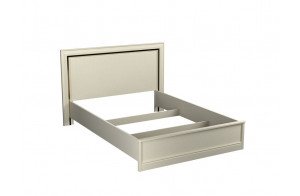 Кровать 1400, Сиена  Береза бежевая