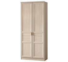 Двухстворчатый шкаф для одежды Лира 40 светлый